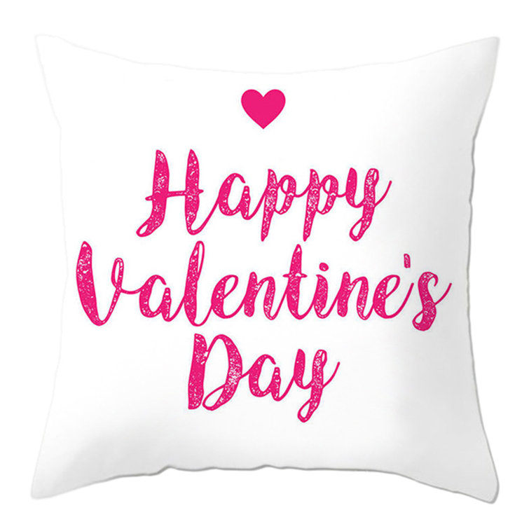 Valentine's day pillow discount covers